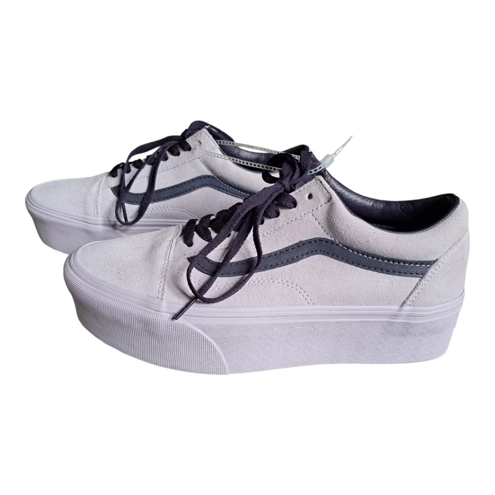 Vans Light Purple Old Skool Stackform Platform Sneakers. Brand New - Picture 3 of 6